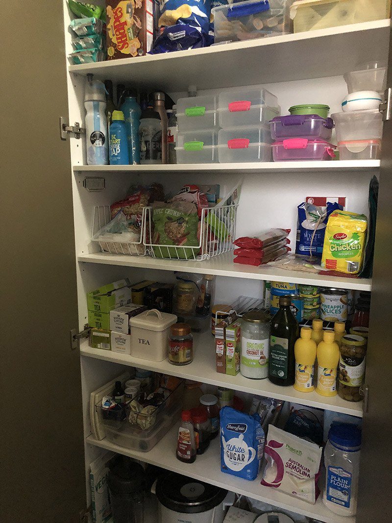 What does a professional organiser's house look like pantry