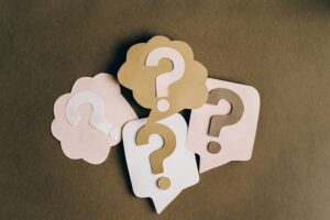 questions to ask - question marks